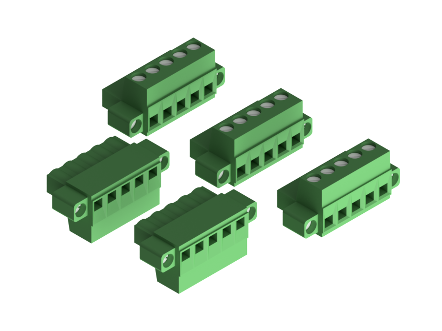 5-pin connector for light - set of 5 5-pin connector for light - set of 5
